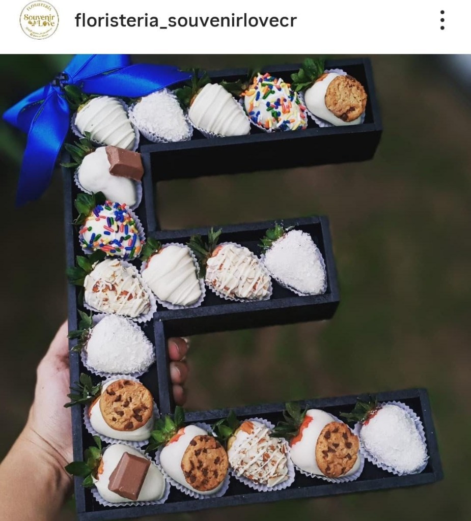 Letra Personalizada Gourmet